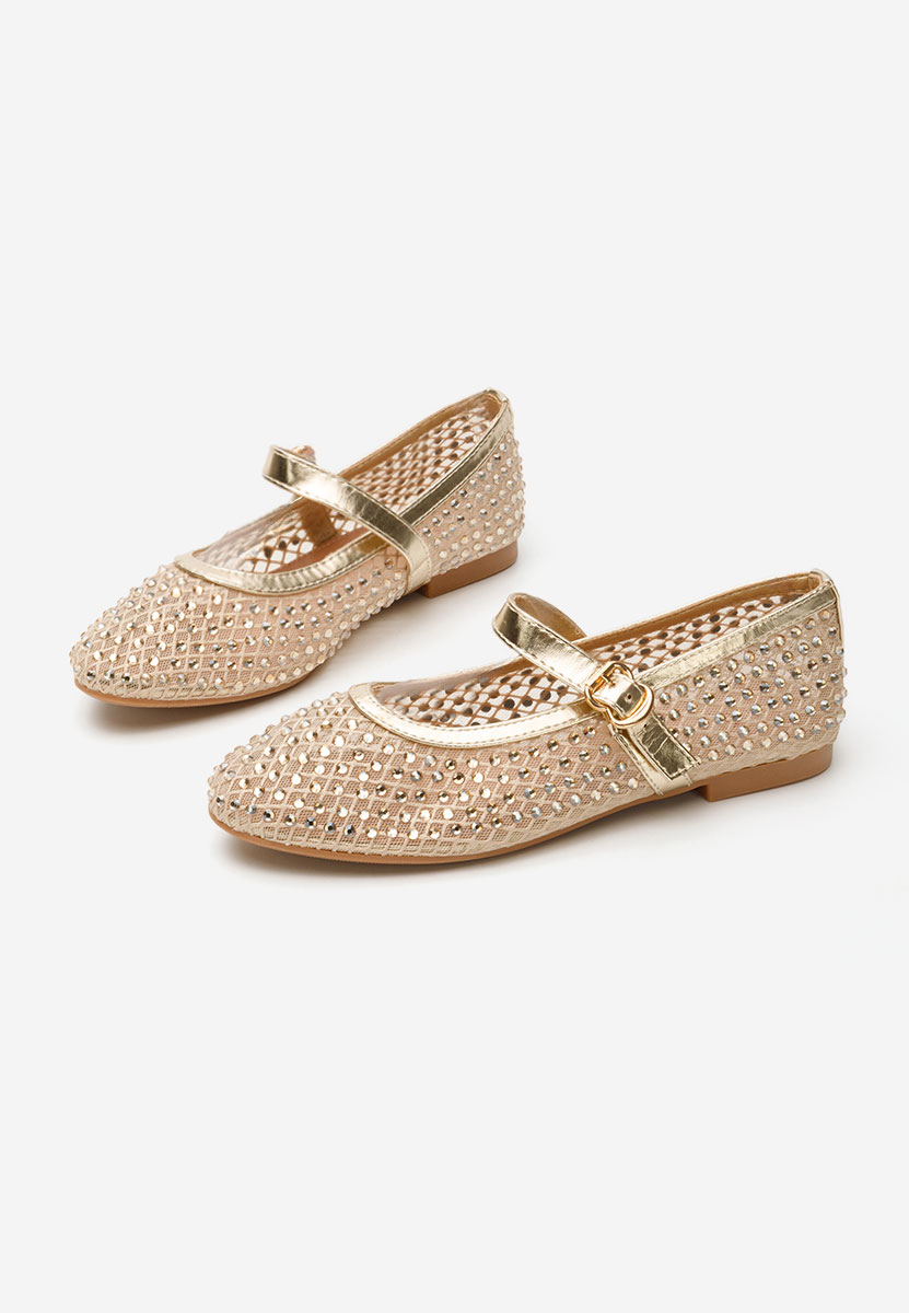 Ballerine eleganti Anelise oro