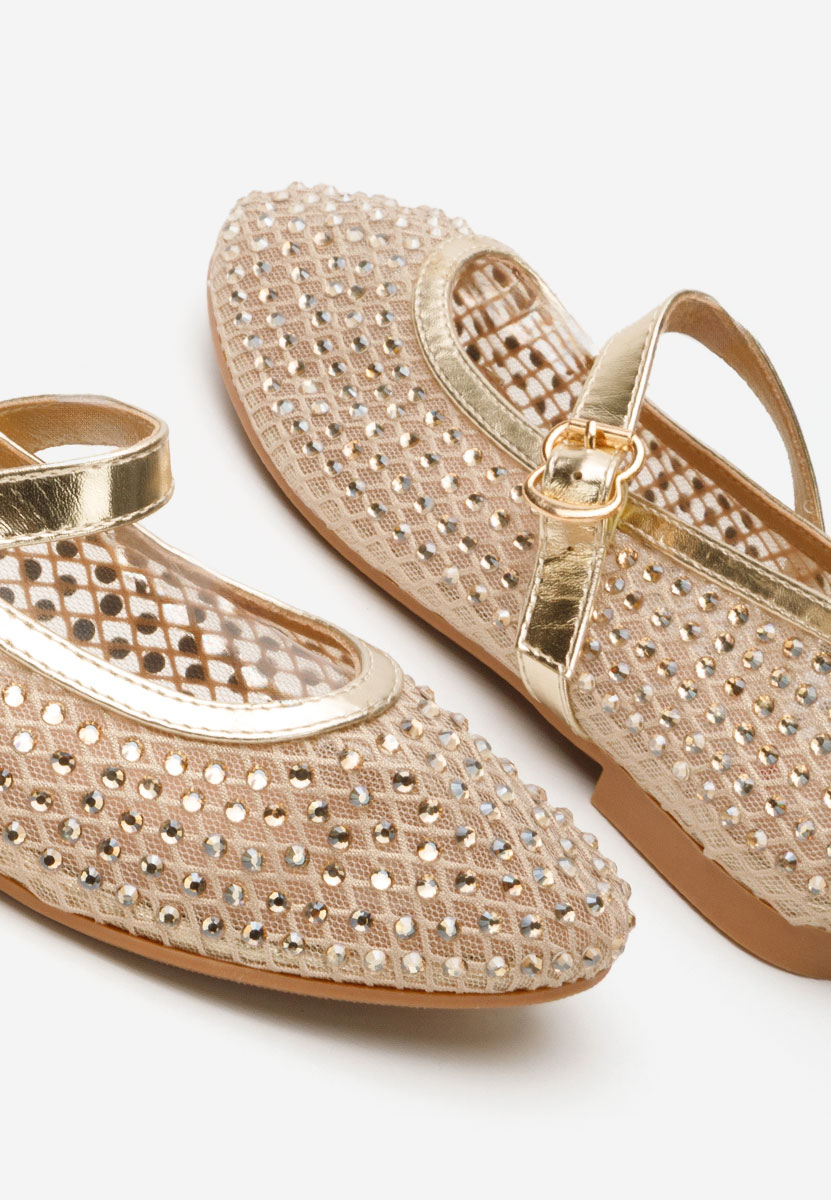 Ballerine eleganti Anelise oro