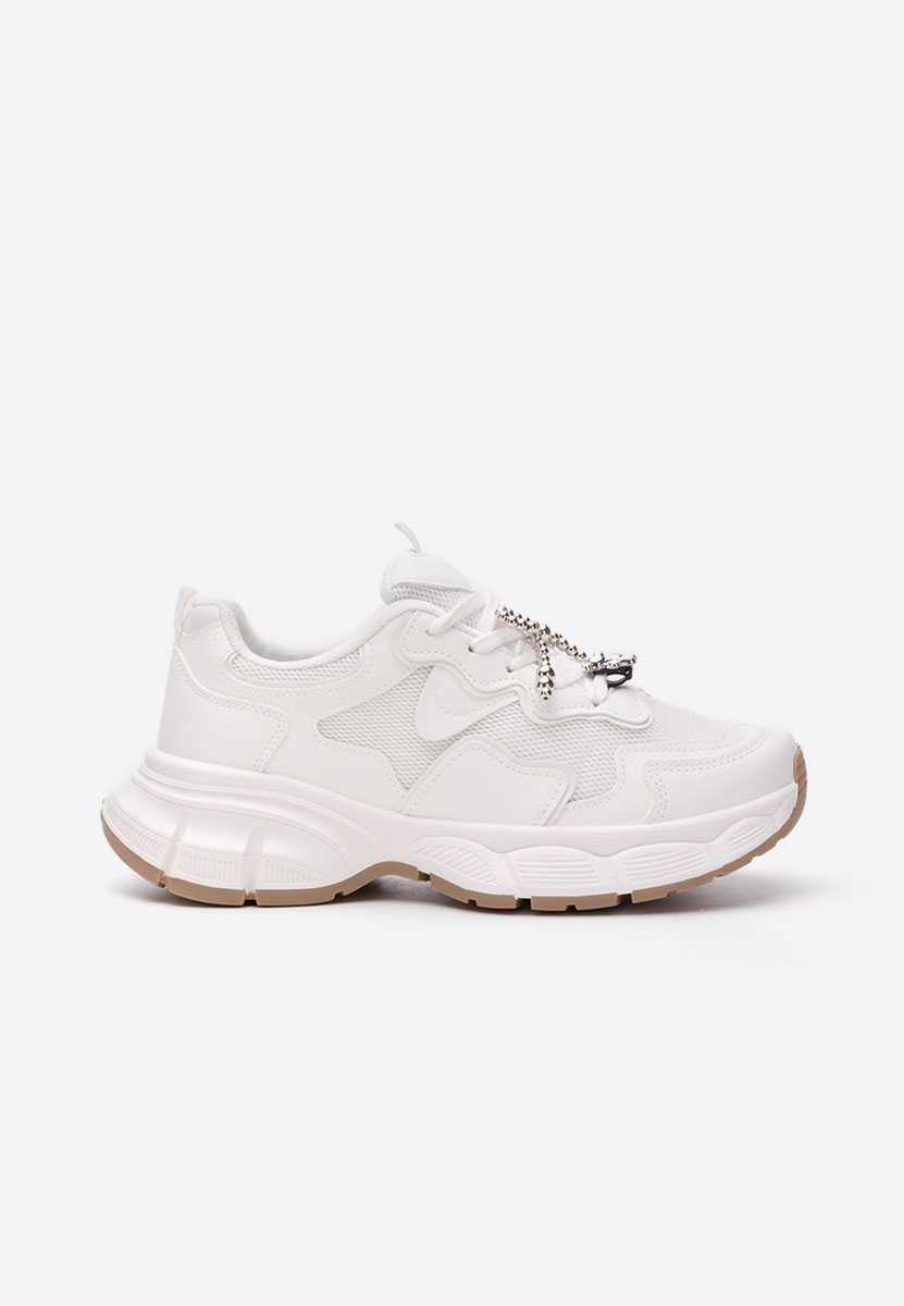 Sneakers con zeppa Jasmyne bianchi Sneakers con zeppa Jasmyne bianchi