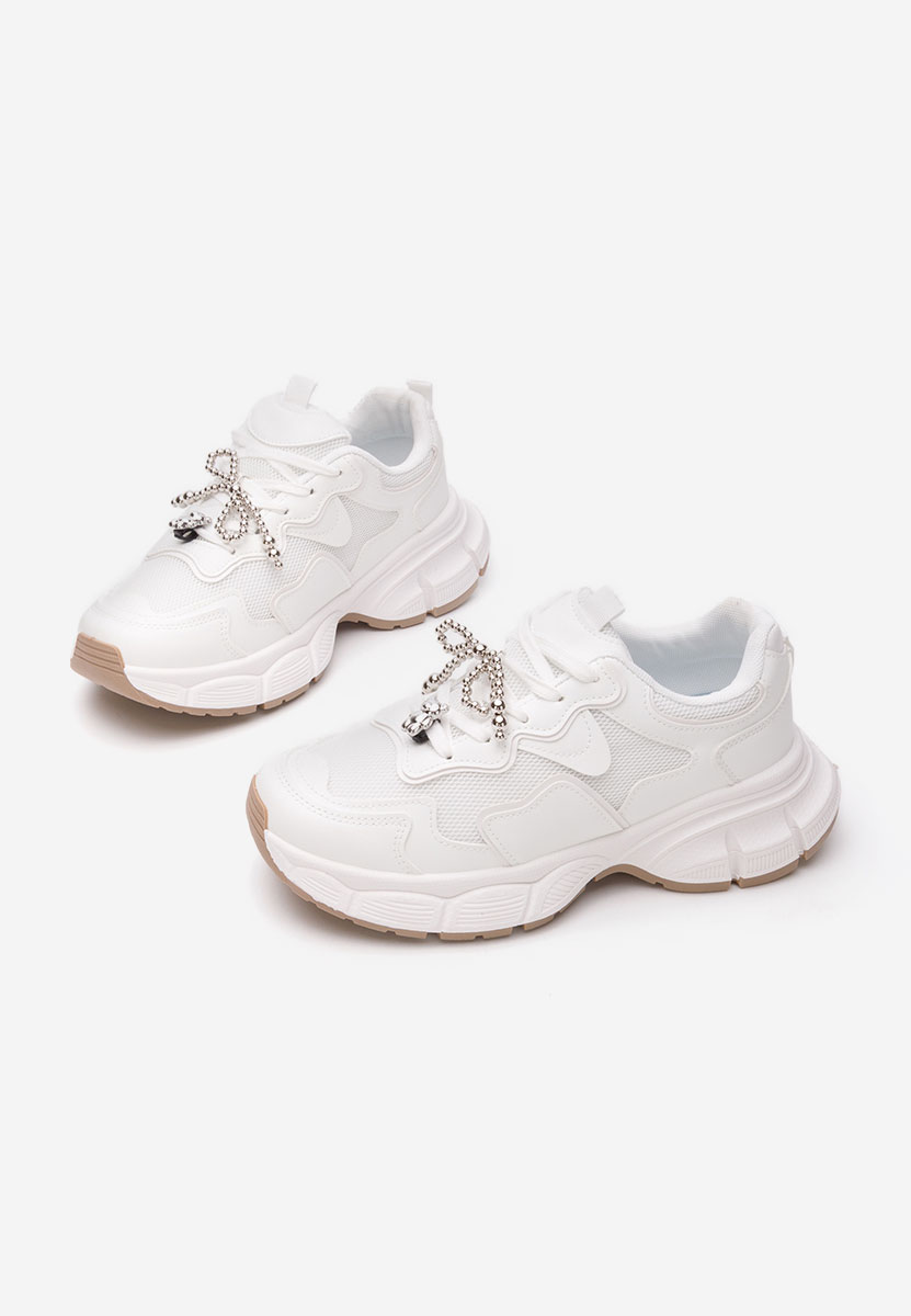 Sneakers con zeppa Jasmyne bianchi Sneakers con zeppa Jasmyne bianchi