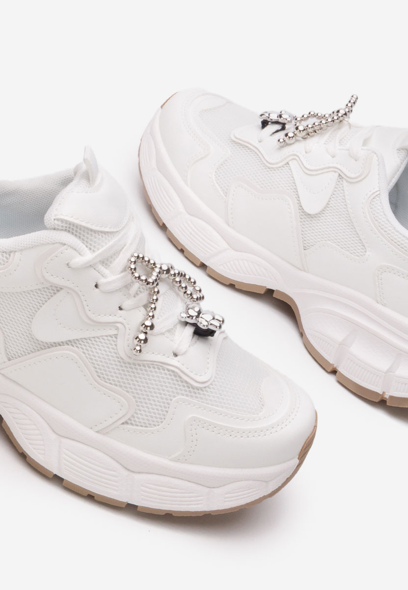 Sneakers con zeppa Jasmyne bianchi Sneakers con zeppa Jasmyne bianchi