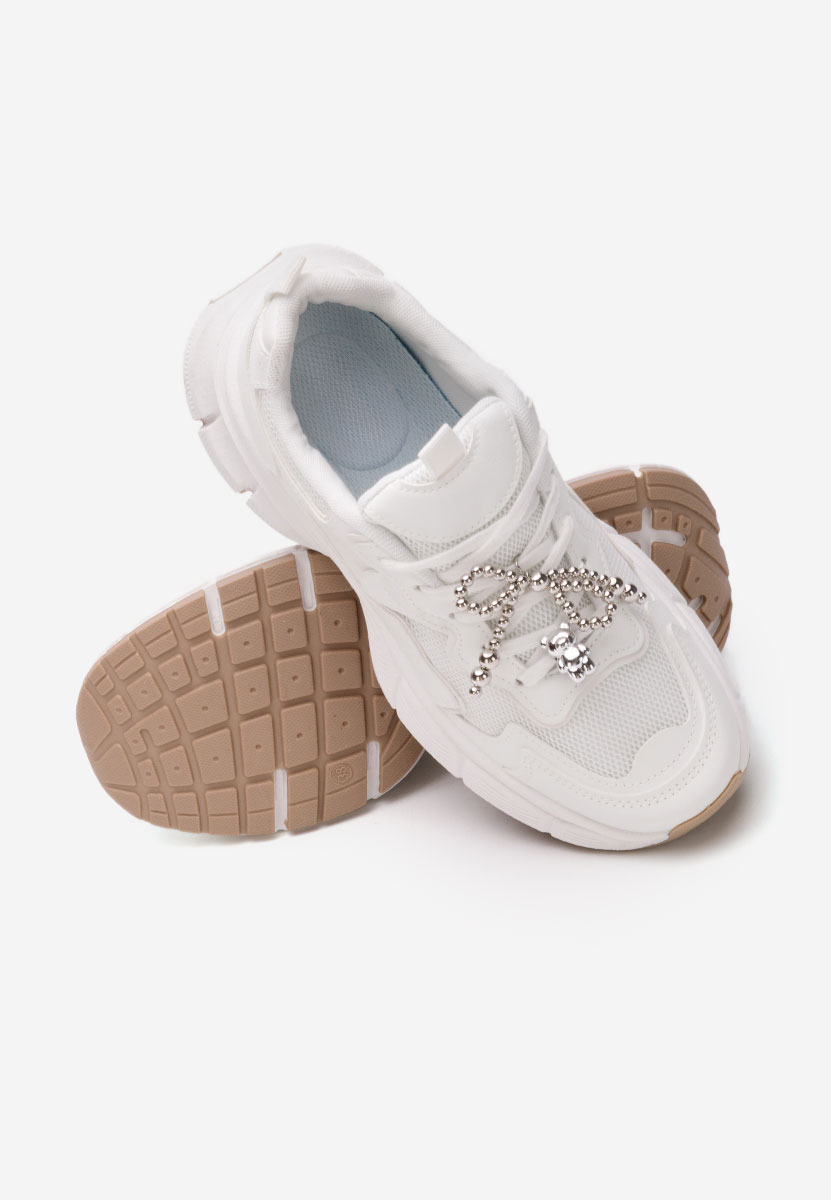 Sneakers con zeppa Jasmyne bianchi Sneakers con zeppa Jasmyne bianchi
