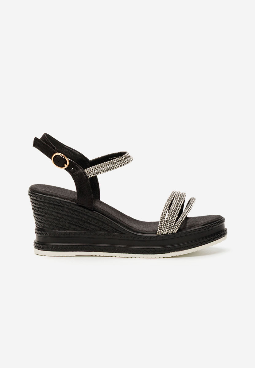 Sandali con zeppa Sonnya nero