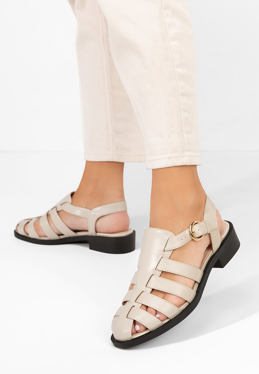 Scarpe basse donna Angelynna beige