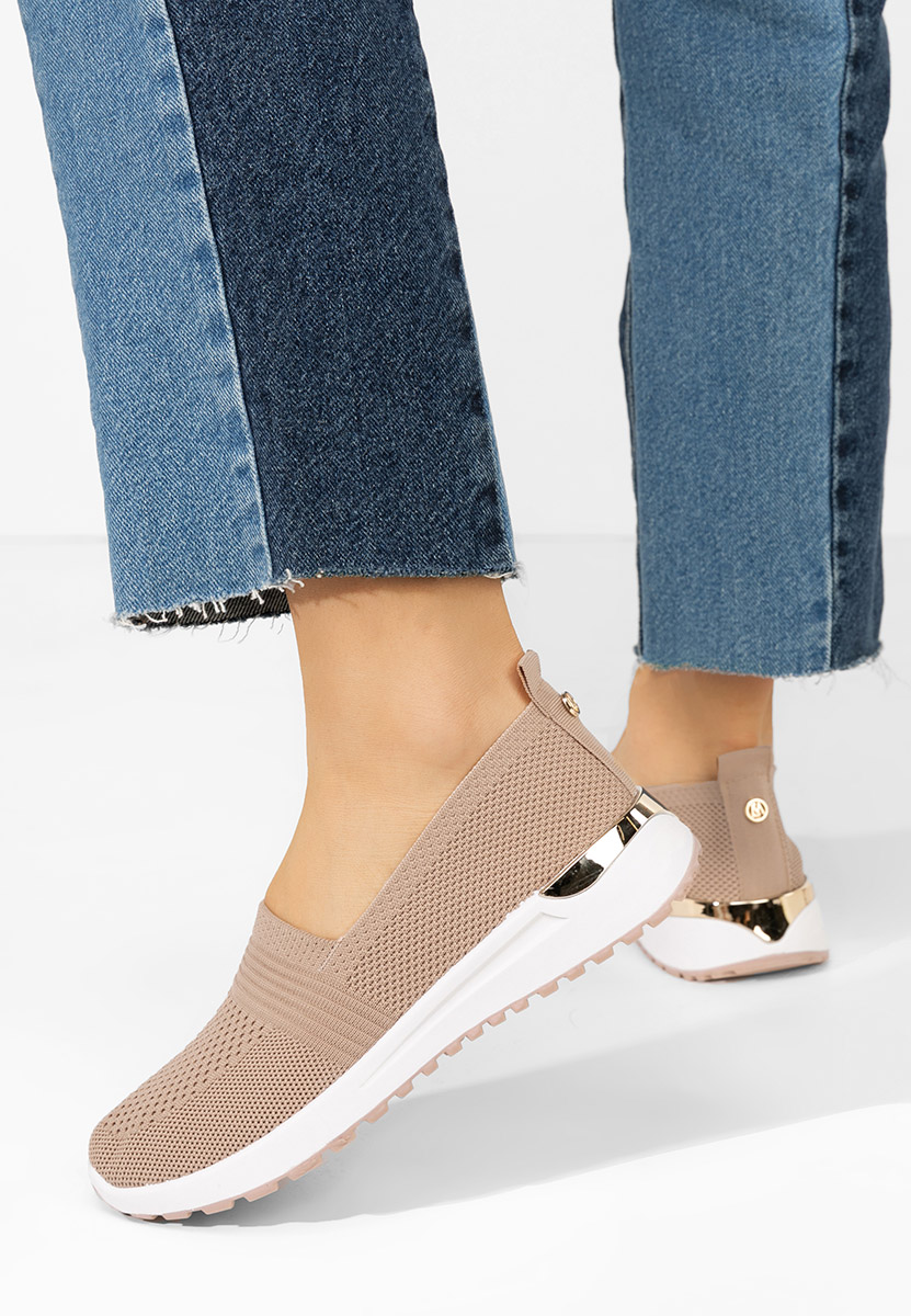 Scarpe da ginnastica da donna Slip-on Antrea V3 cachi