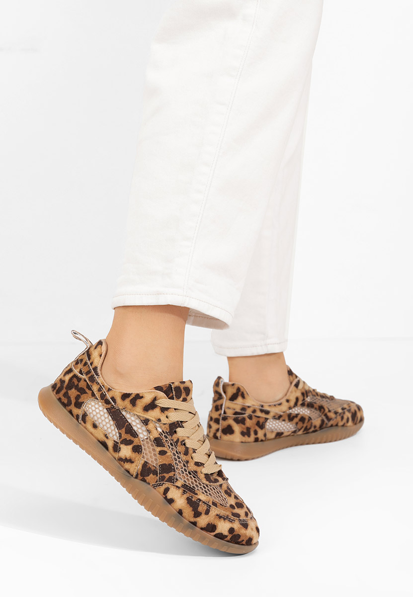 Sneakers donna Eusebia leopardi