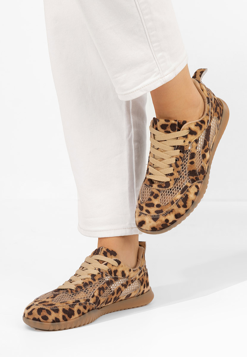 Sneakers donna Eusebia leopardi