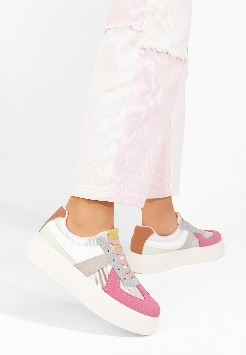 Sneakers con zeppa Fyonna colorate