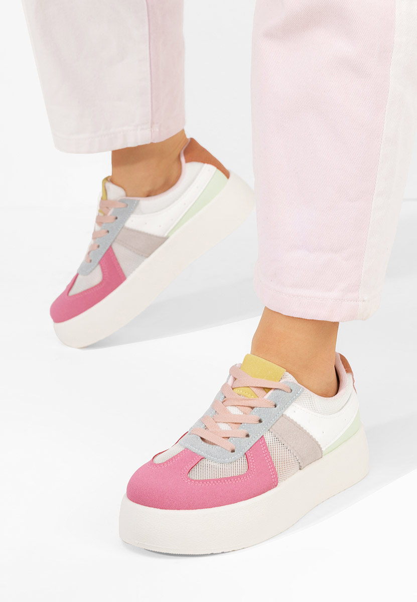 Sneakers con zeppa Fyonna colorate
