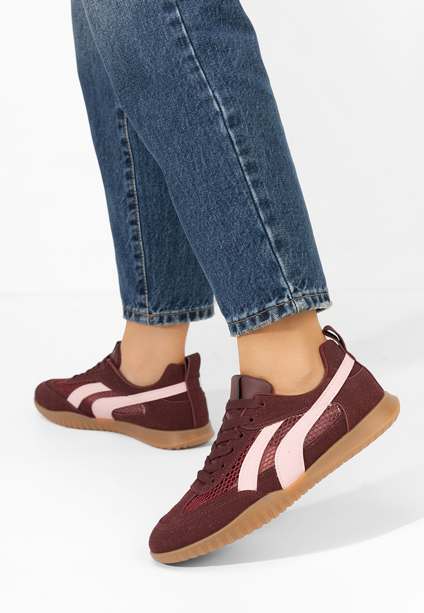 Sneakers donna Eusebia granata