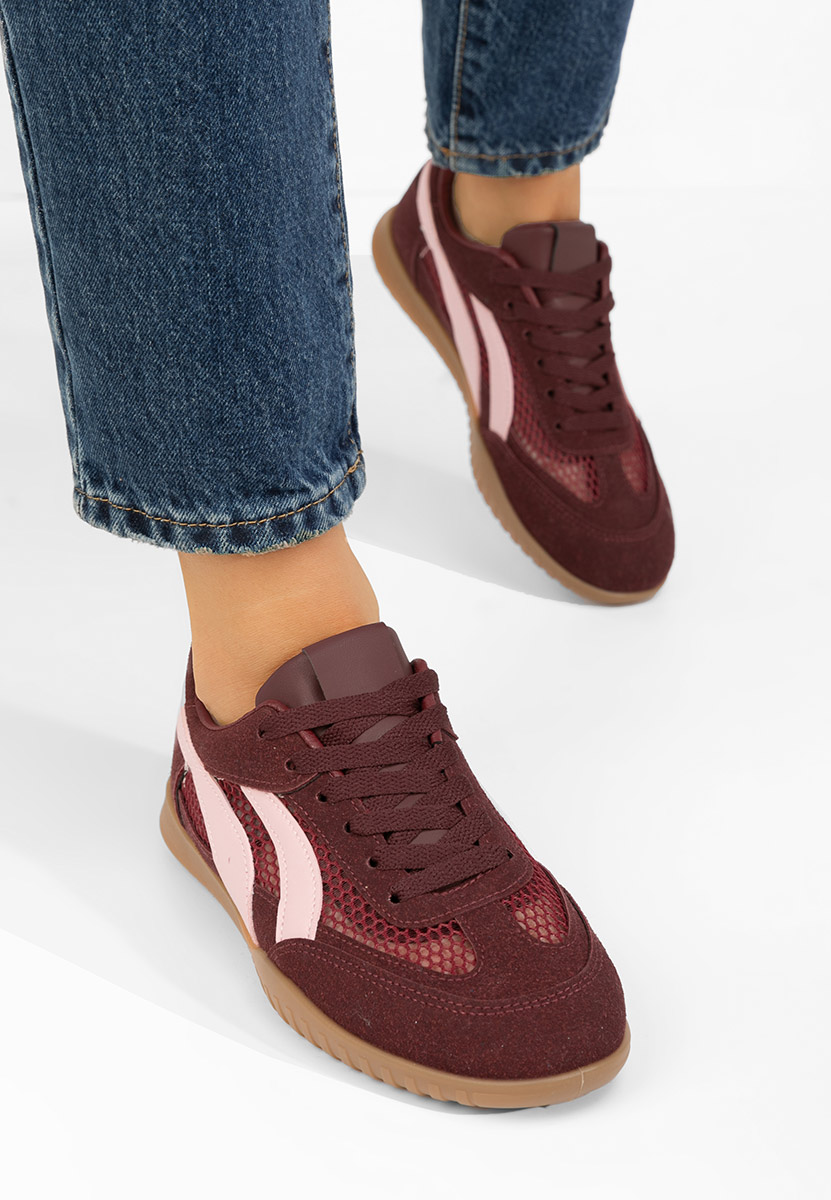 Sneakers donna Eusebia granata