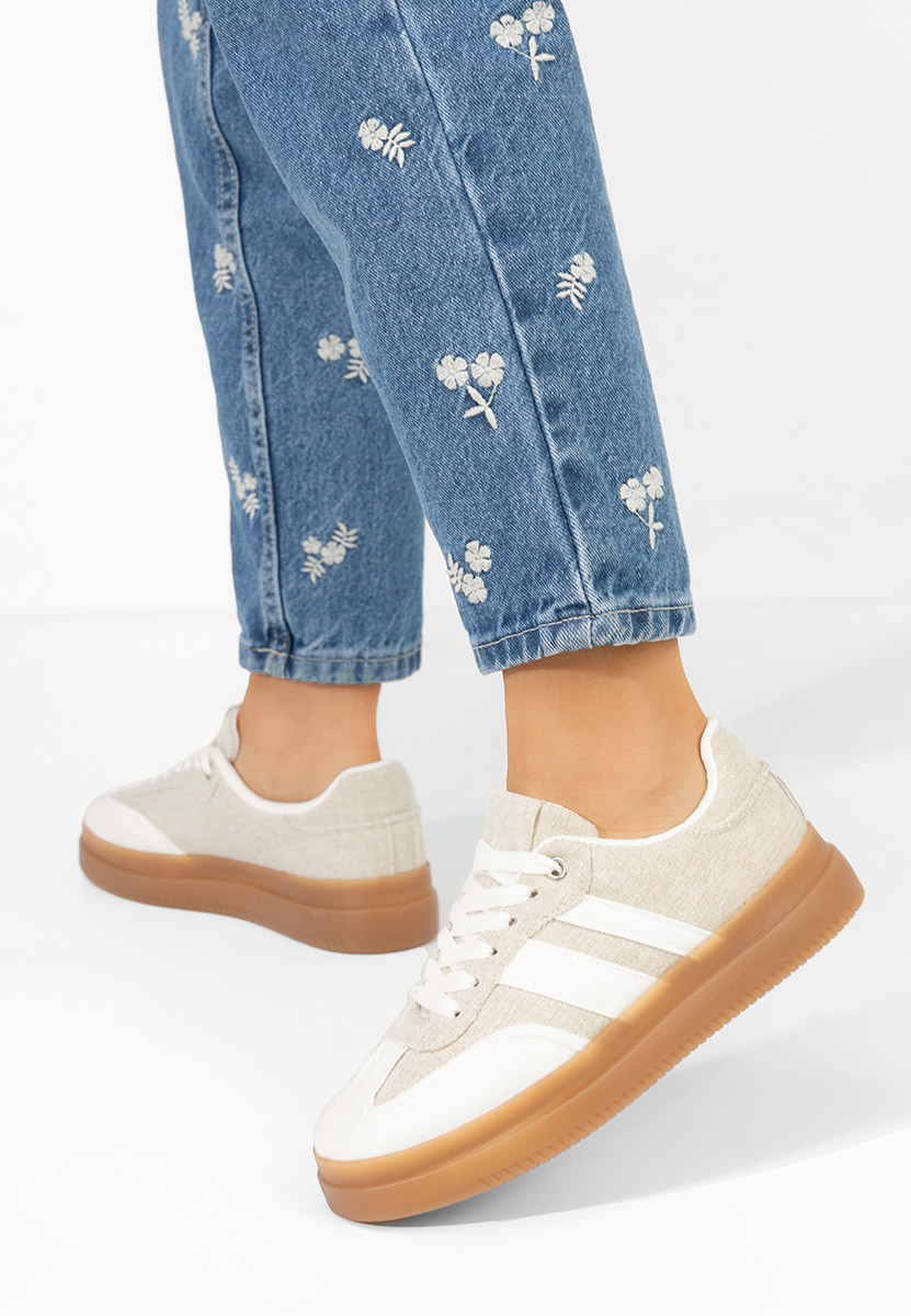 Sneakers donna Herberta beige