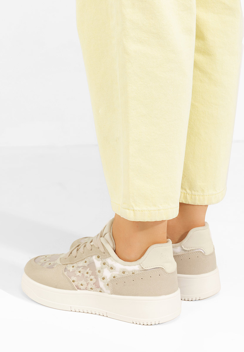 Sneakers donna Beckie beige