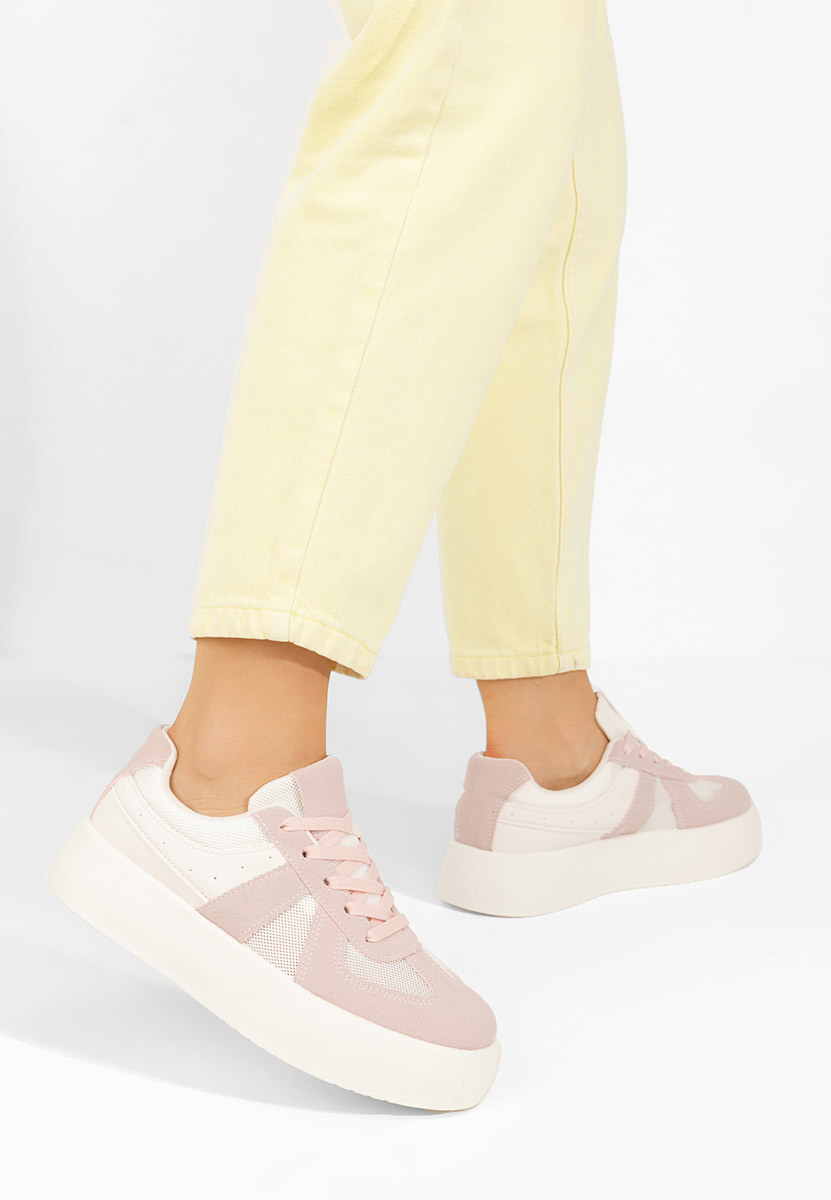 Sneakers con zeppa Fyonna rosa