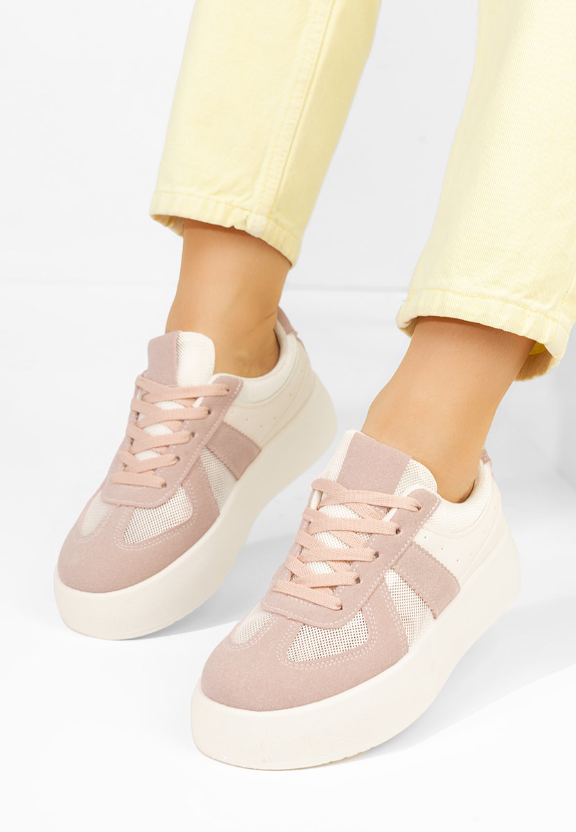 Sneakers con zeppa Fyonna rosa
