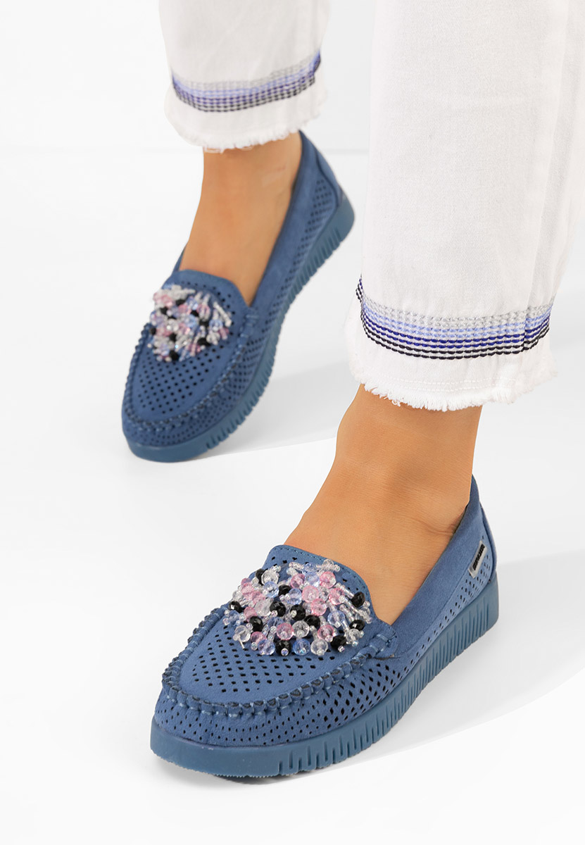 Mocassini da donna Lynna V2 blu