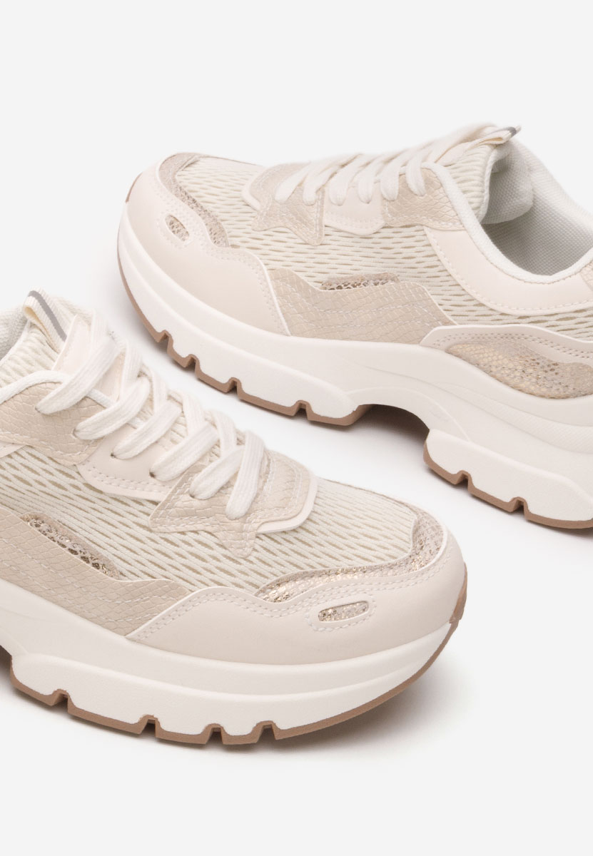 Sneakers donna Marylin beige