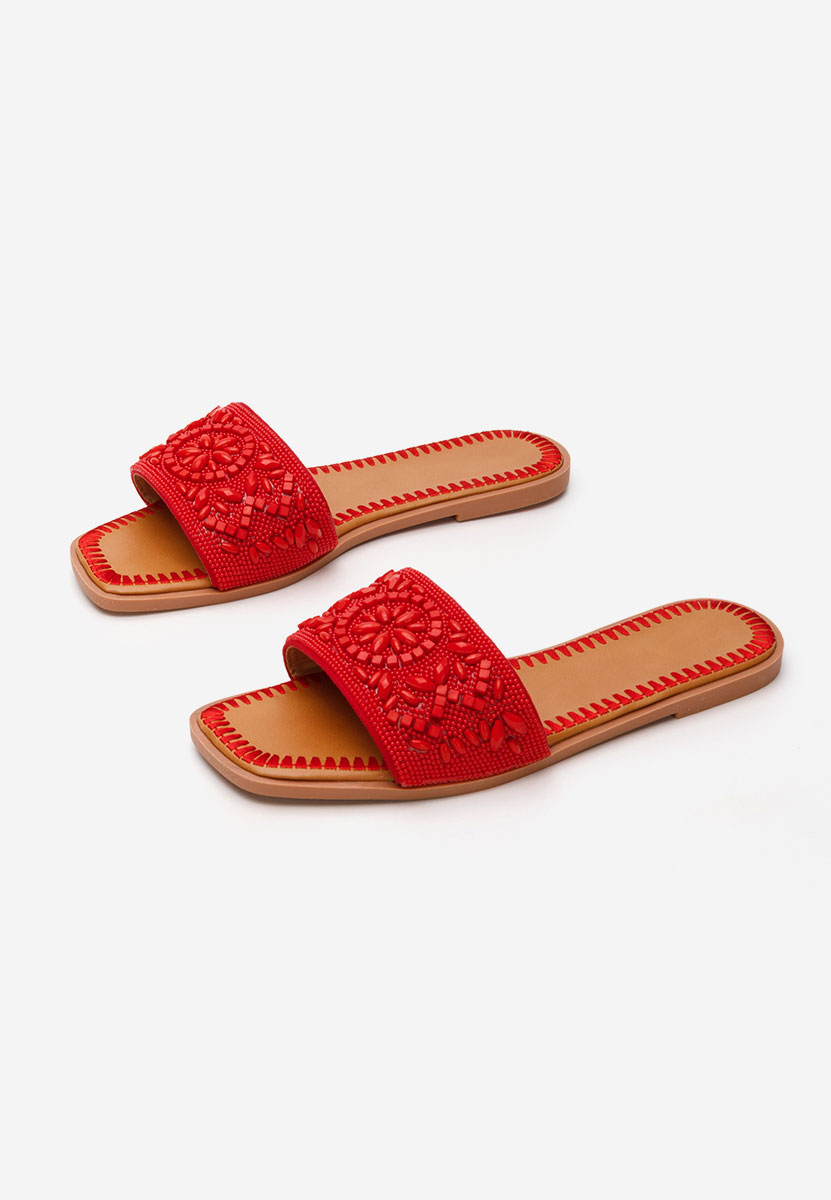 Ciabatte donna Jameya rosso