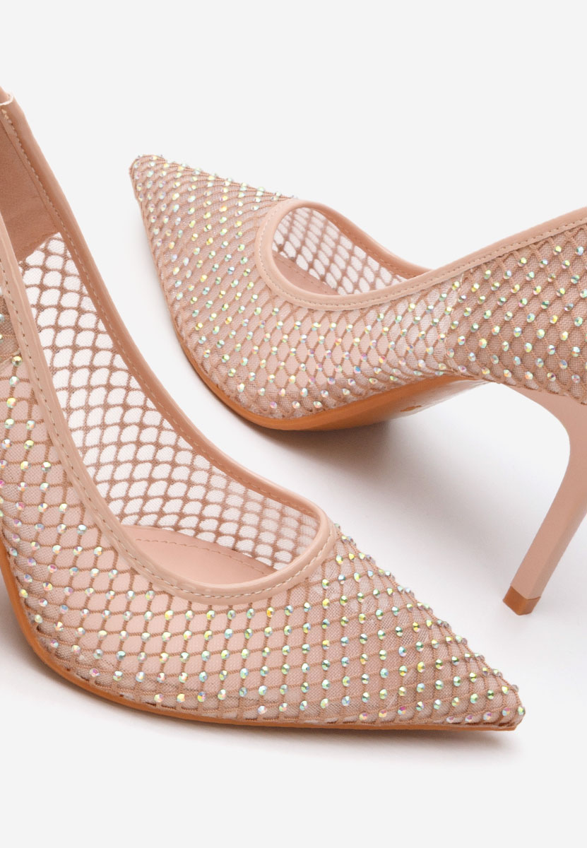 Décolleté tacco a spillo Enedina beige