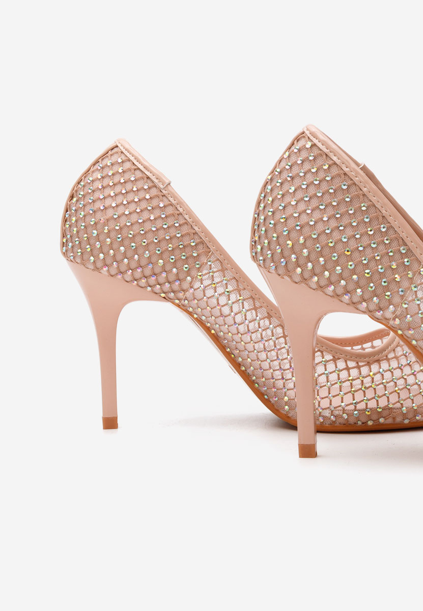 Décolleté tacco a spillo Enedina beige