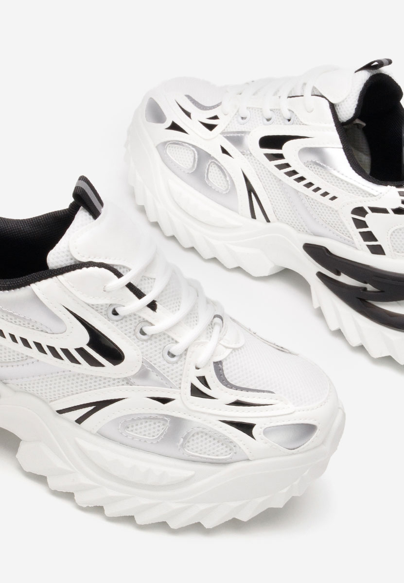 Sneakers con plateau Jacalyn bianchi