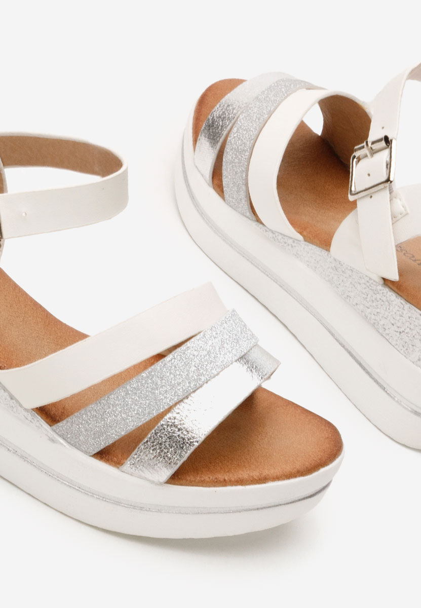 Sandali eleganti Serafina bianchi