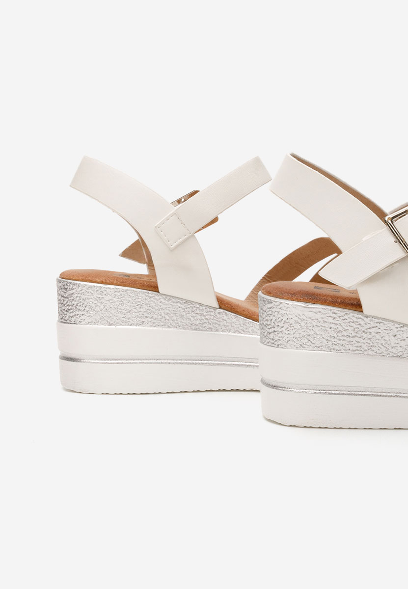 Sandali eleganti Serafina bianchi