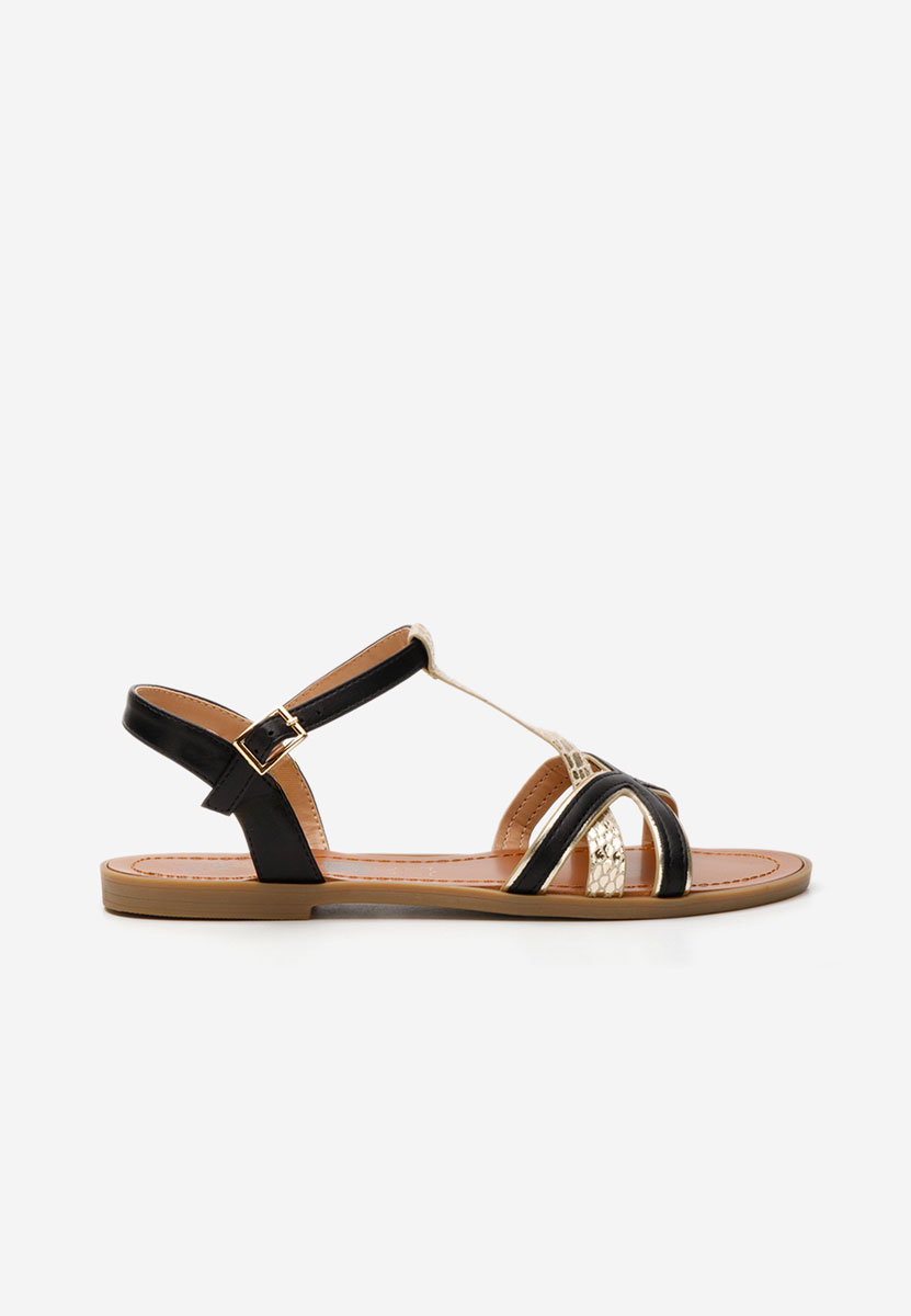 Sandali bassi donna Lattonia nero