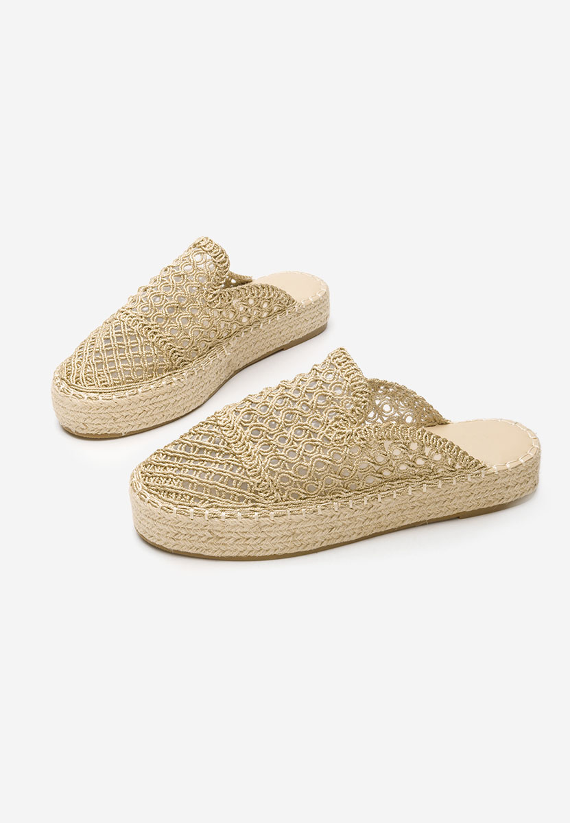 Zoccoli donna Maude oro