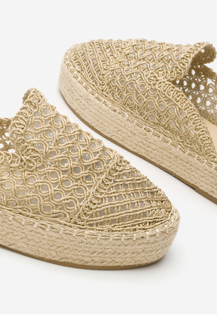 Zoccoli donna Maude oro