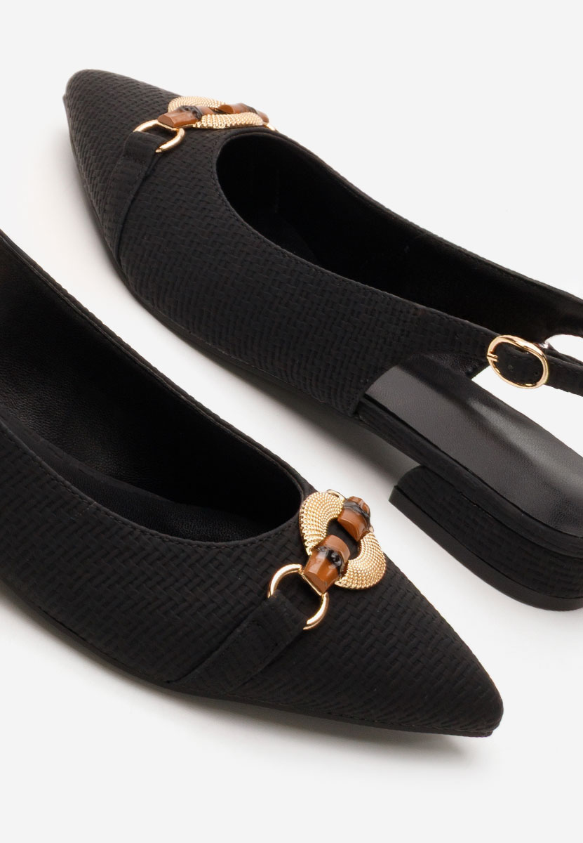 Décolleté Slingback Antonietta nero