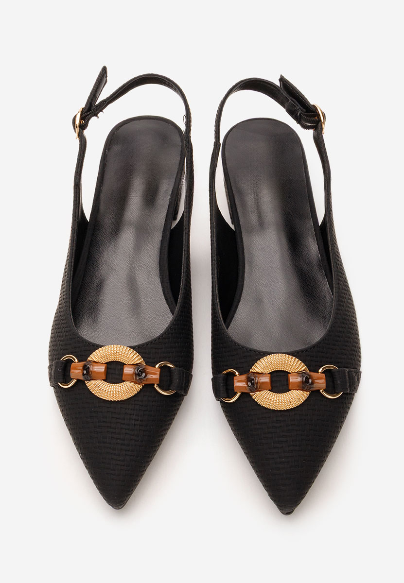 Décolleté Slingback Antonietta nero