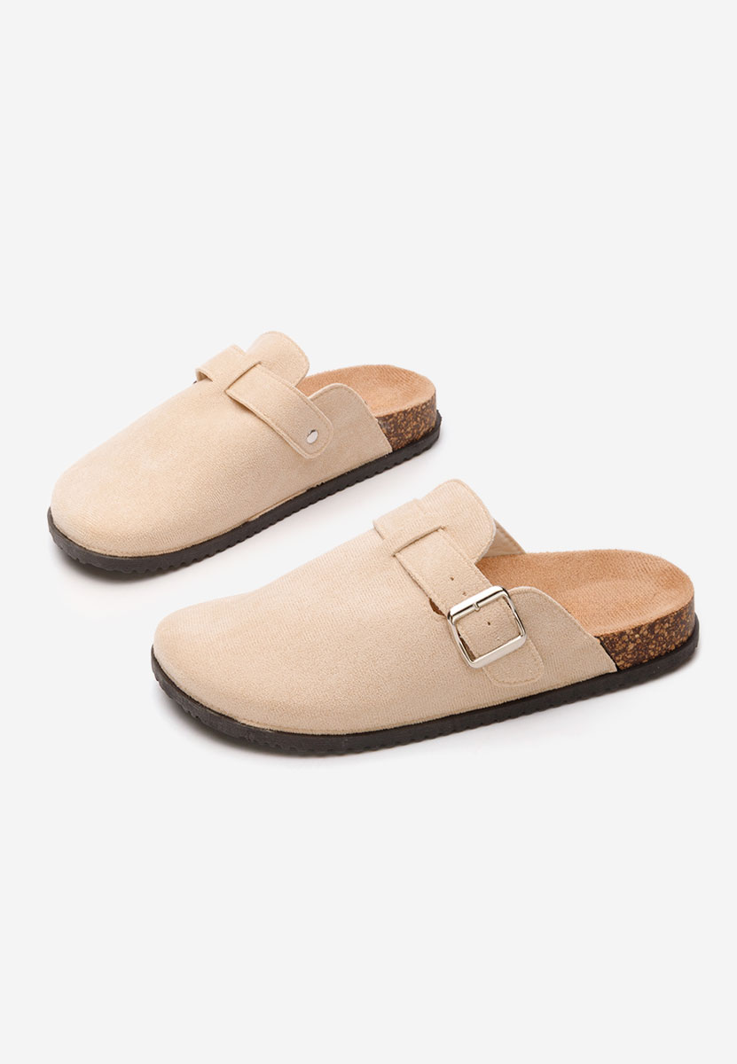 Zoccoli donna Valdra beige