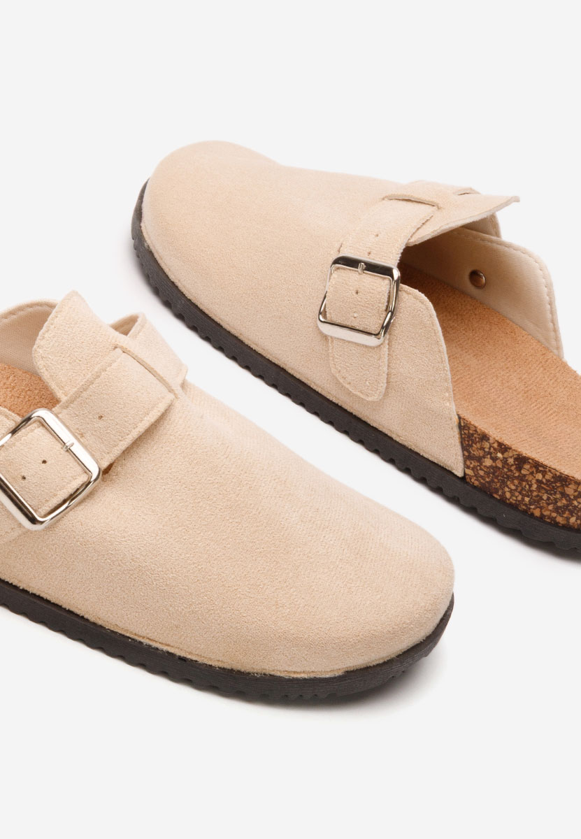 Zoccoli donna Valdra beige