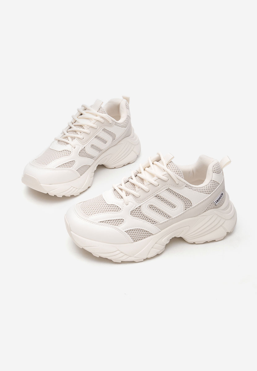 Sneakers donna Angelika beige