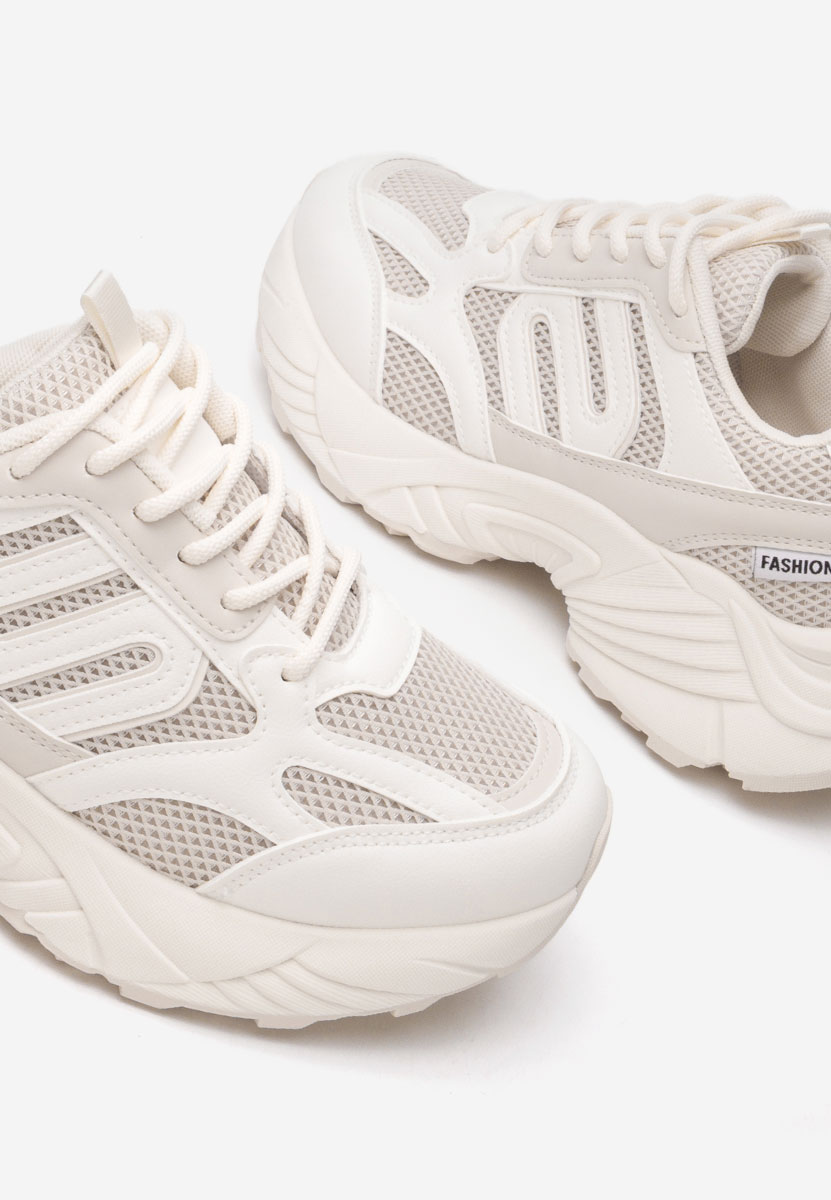 Sneakers donna Angelika beige