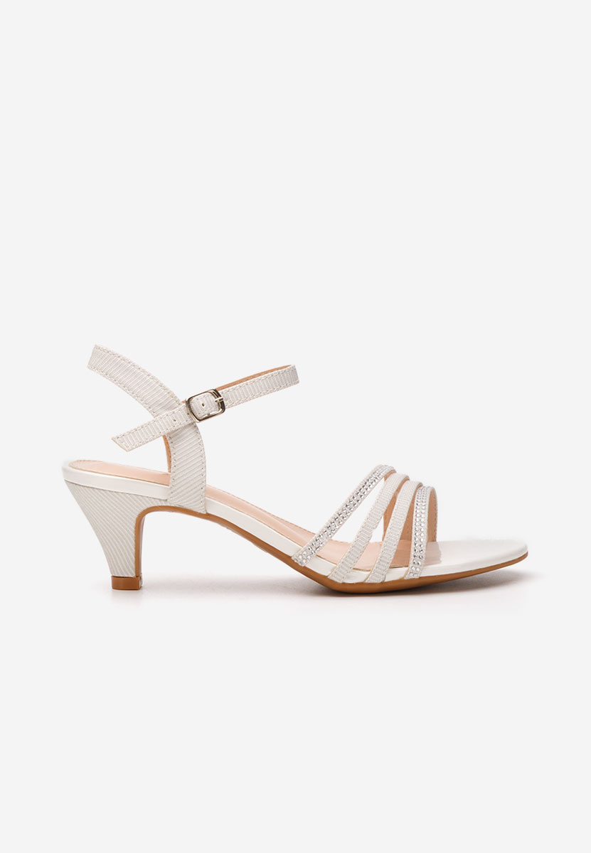 Sandali con tacco basso Dennisa bianchi