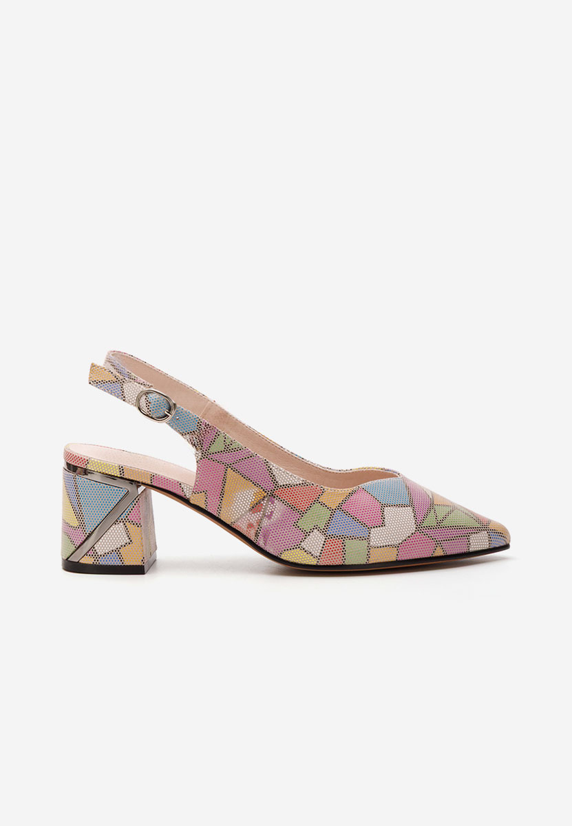 Décolleté Slingback Kyanna colorate