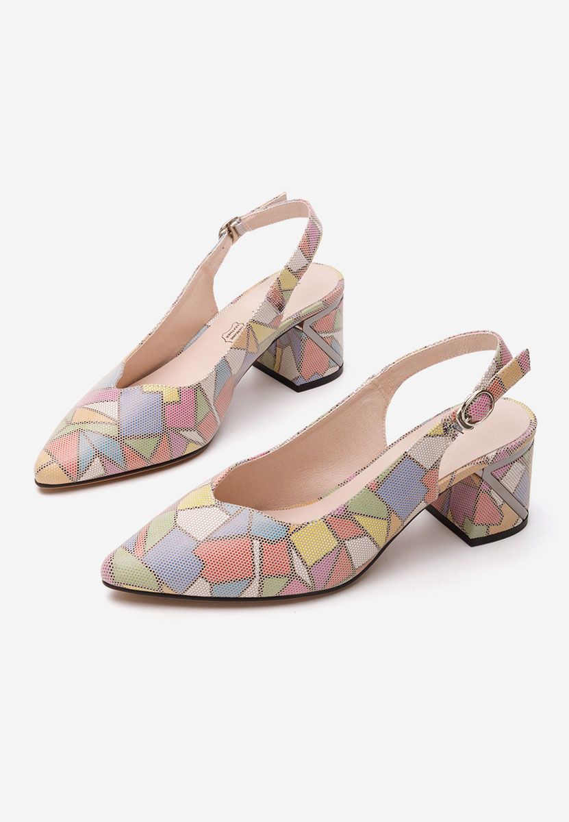 Décolleté Slingback Kyanna colorate