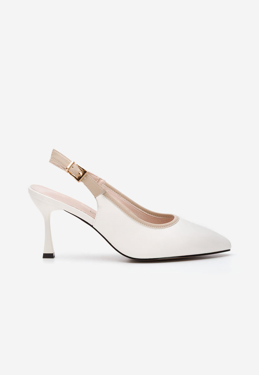Décolleté Slingback Lessy bianchi