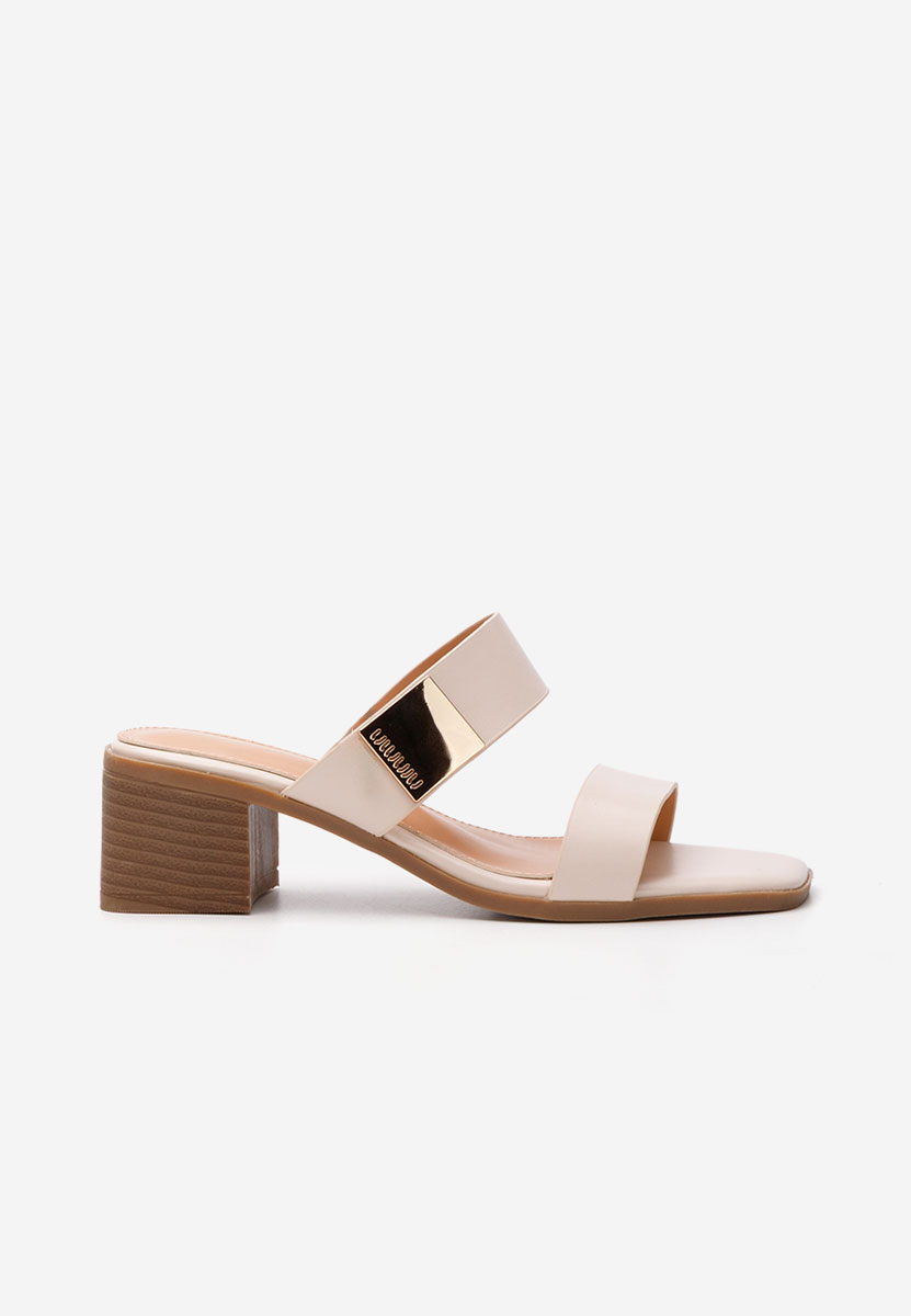Ciabatte con tacco Hershel V2 beige