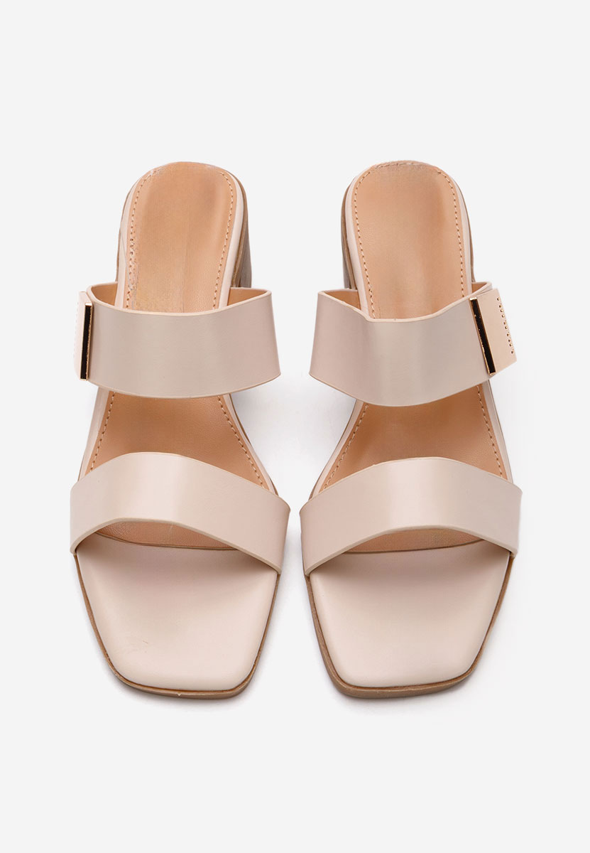 Ciabatte con tacco Hershel V2 beige
