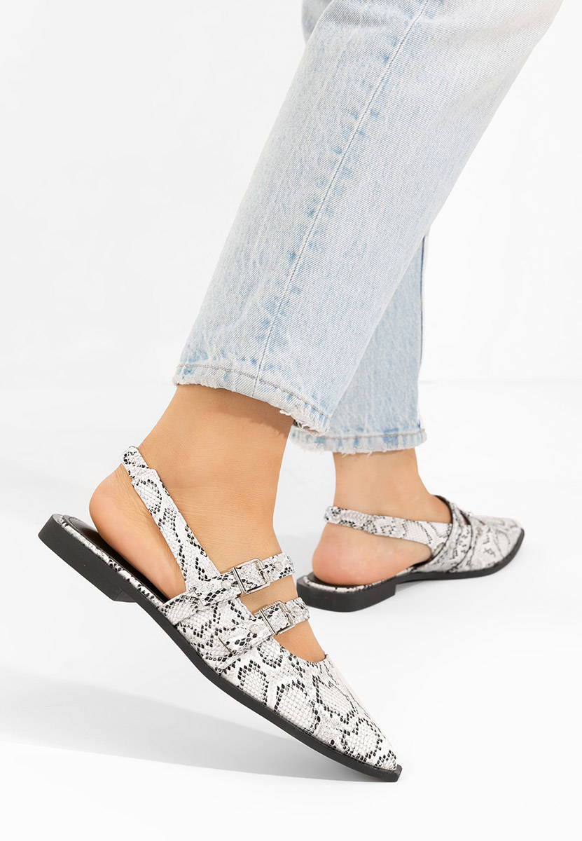Décolleté Slingback Mathylda snake