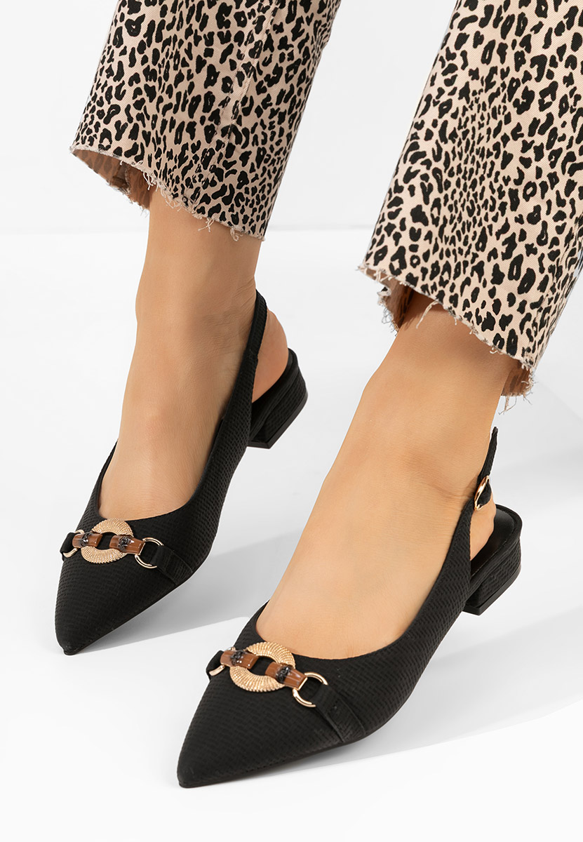 Décolleté Slingback Antonietta nero