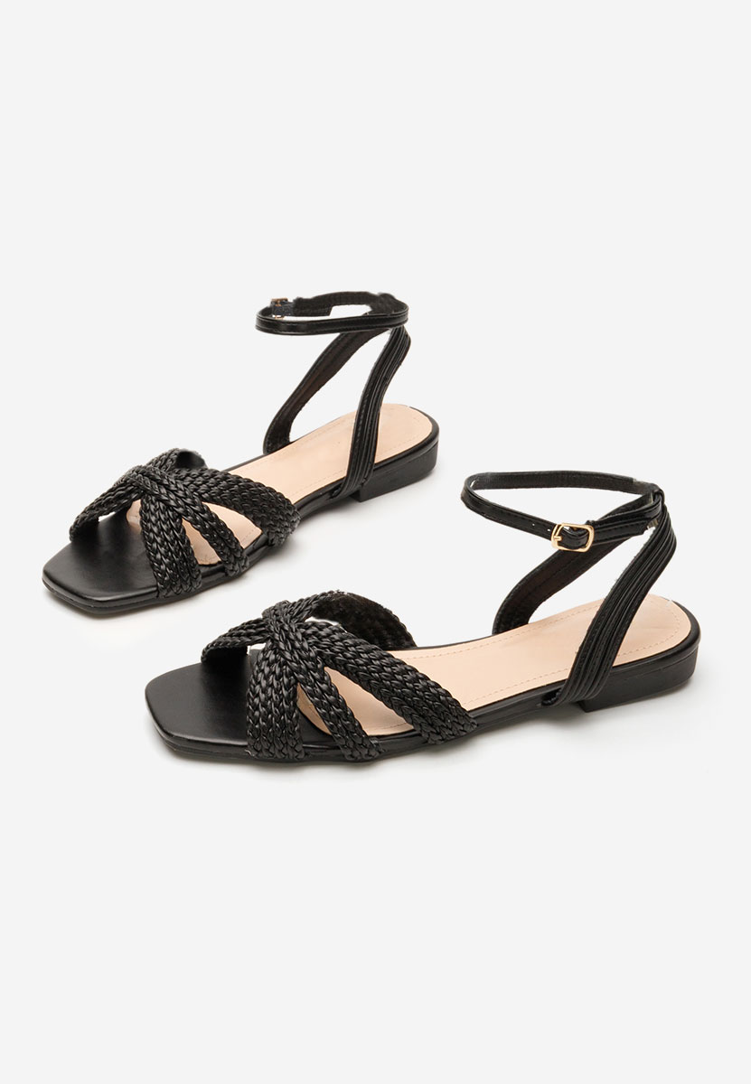 Sandali bassi Rebbecca nero