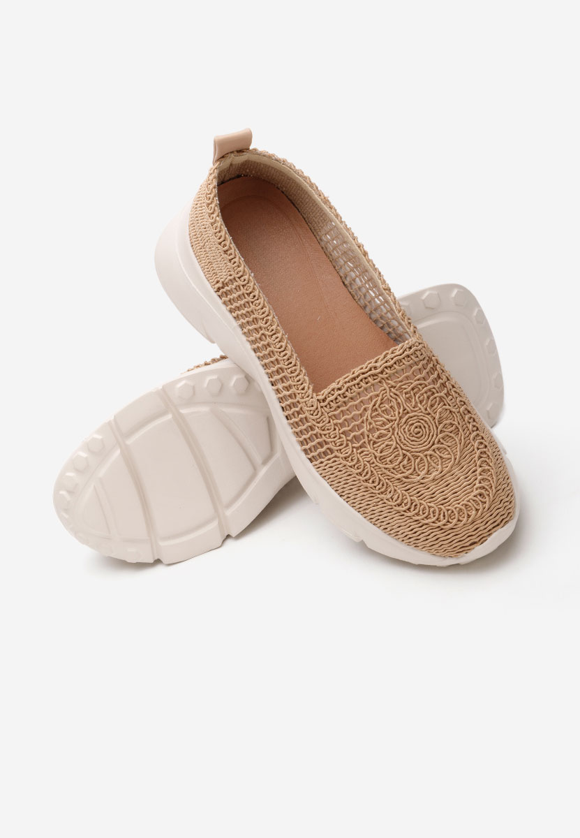 Mocassini donna platform Willena cachi