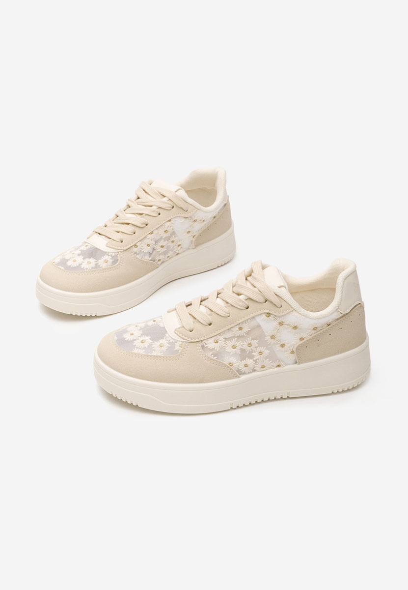 Sneakers donna Beckie beige