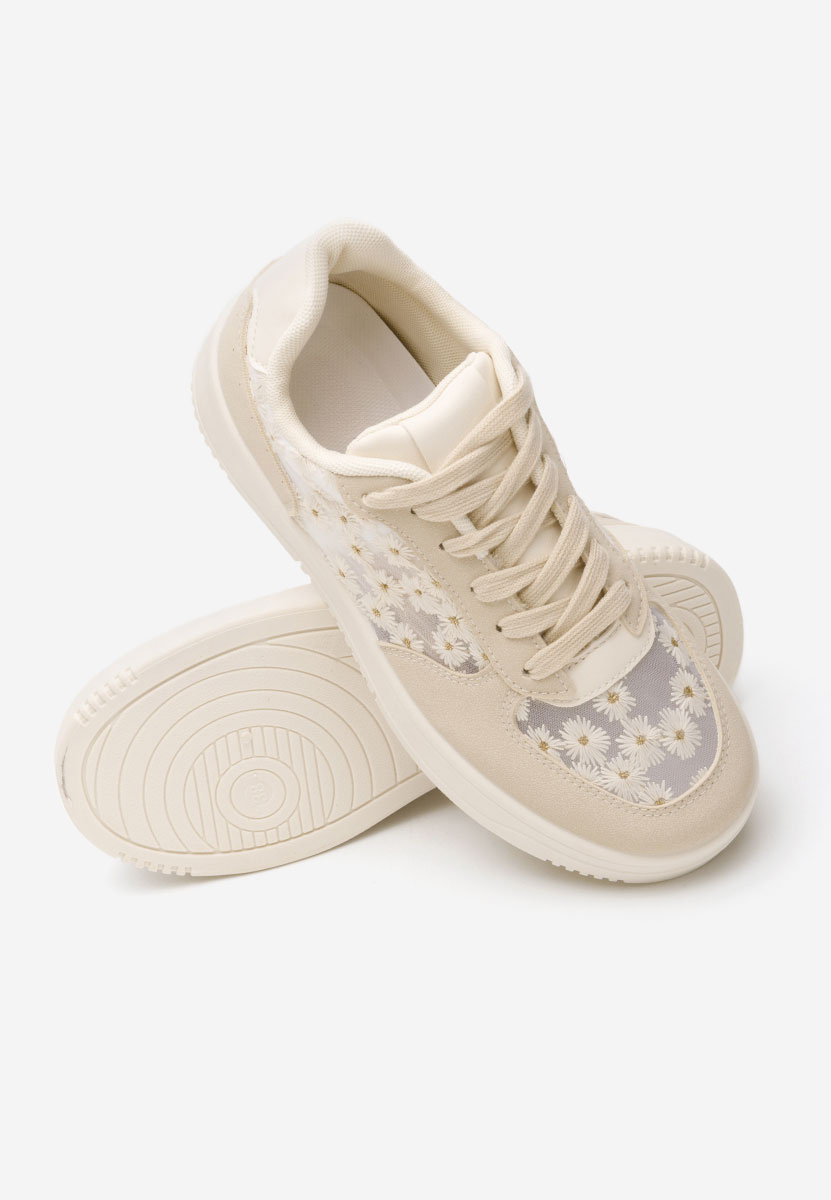 Sneakers donna Beckie beige