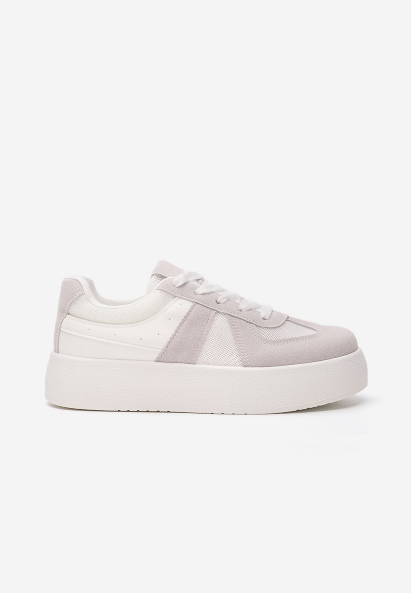Sneakers con zeppa Fyonna bianchi