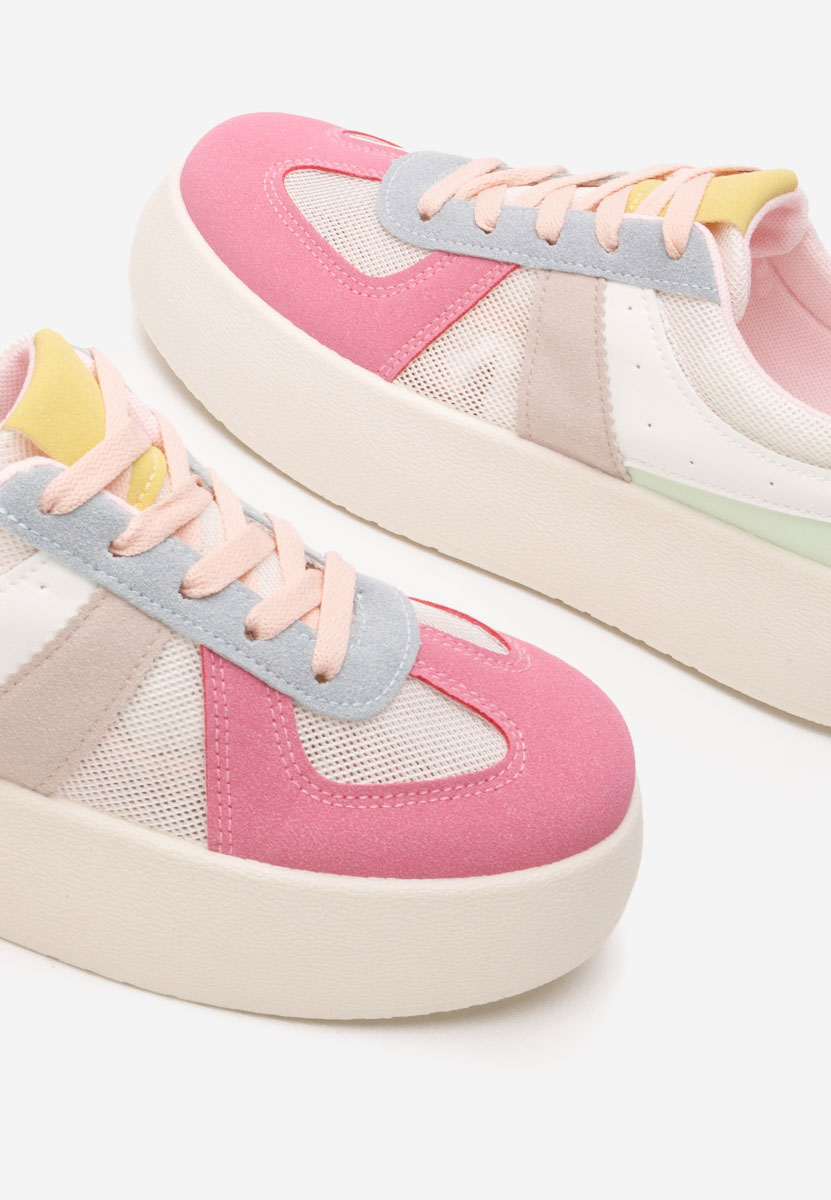 Sneakers con zeppa Fyonna colorate